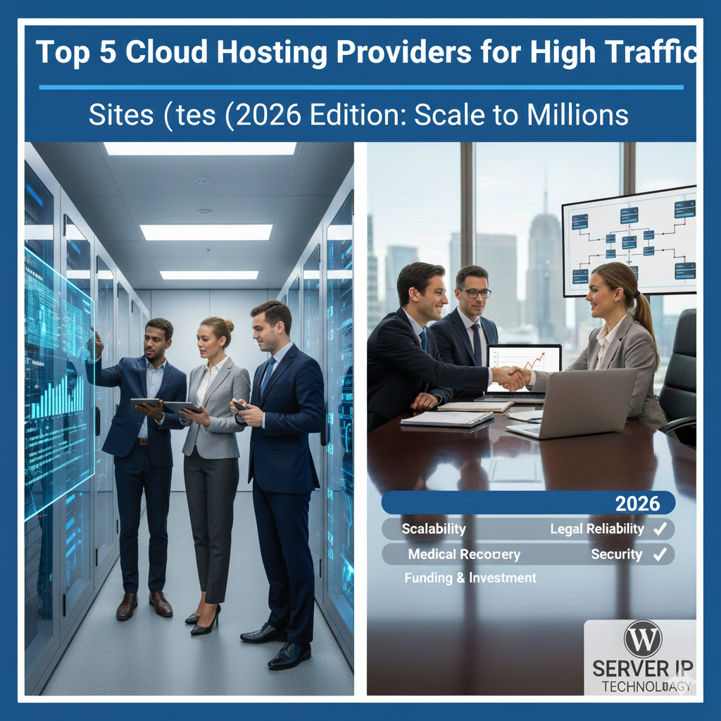 Top 5 Cloud Hosting Providers for High Traffic Sites (2026 Edition): Scale to Millions